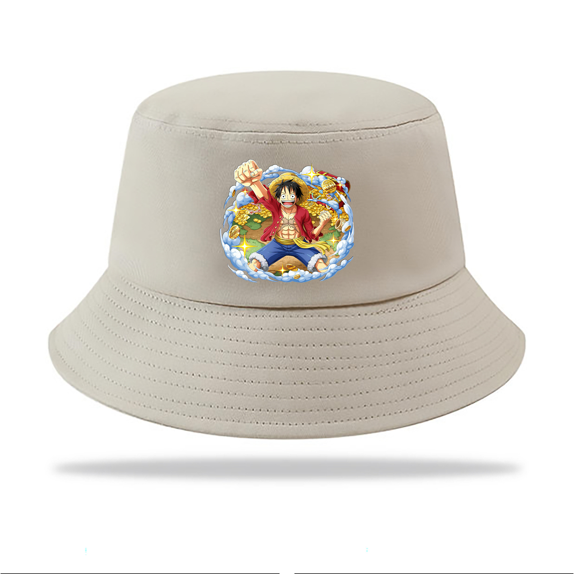 ワンピース モンキー・D・ルフィ ONE PIECE Monkey D. Luffy アウトドア日除けバケットハット